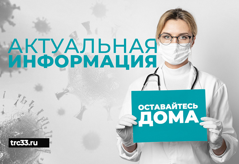 Уже 2853 человека заразились коронавирусом во Владимирской области