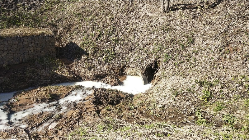 Росприроднадзор выявил источник сброса сточных вод в "молочный" ручей в Вязниках